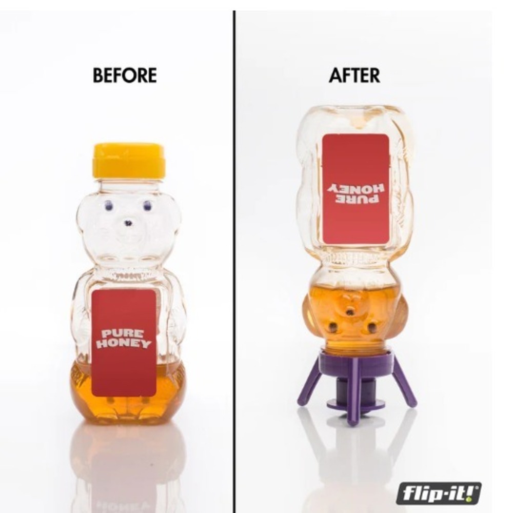 Flip-it Bottle Emptying Kit - 6 Bottle Pack - Adapters for Multiple Sized Bottle - Picture 2 of 2